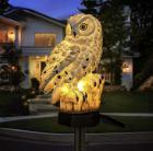  Dārza lampa dekors OWL